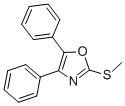 CAS#: 14725-35-0， 2-(Methylthio)-4,5-Diphenyloxazole