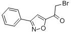 structure of CAS# 14731-14-7, 5-(Bromoacetyl)-3-Phenylisoxazole;2-Bromo-1-(3-Phenylisoxazol-5-Yl)Ethanone;2-Bromo-1-(3-Phenyl-5-Isoxazolyl)Ethanone;Fs011371