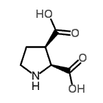 CAS#: 147332-09-0， (2S,3R)-2,3-Pyrrolidinedicarboxylic Acid