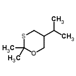 CAS#: 147354-43-6， 5-Isopropyl-2,2-Dimethyl-1,3-Oxathiane