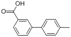 structure of CAS# 147404-69-1, 4'-Methyl-[1,1'-Biphenyl]-3-Carboxylicacid;Zinc02565544