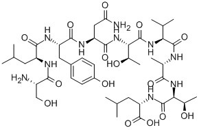 CAS#: 147468-65-3， L-Seryl-L-Leucyl-L-Tyrosyl-L-Asparaginyl-L-Threonyl-L-Valyl-L-Alanyl-L-Threonyl-L-Leucine