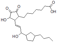 CAS#: 147511-91-9， 7-[2-[(E)-3-(3-Butylcyclopentyl)-3-Hydroxyprop-1-Enyl]-3-Hydroxy-4,5-Dioxocyclopentyl]Heptanoic Acid