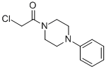 structure of CAS# 14761-39-8, 2-Chloro-1-(4-Phenylpiperazino)Ethan-1-One;2-Chloro-1-(4-Phenyl-1-Piperazinyl)Ethanone;1-(Chloroacetyl)-4-Phenylpiperazine;Aids-130815