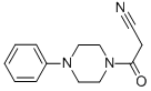 structure of CAS# 14761-40-1, 3-Oxo-3-(4-Phenyl-Piperazin-1-Yl)-Propionitrile;3-Oxo-3-(4-Phenyl-1-Piperazinyl)Propanenitrile;3-Keto-3-(4-Phenylpiperazin-1-Yl)Propionitrile;3-Oxo-3-(4-Phenyl-Piperazin-1-Yl)-Propionitrile