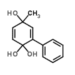 CAS#: 147631-33-2， 4-Methyl-2-Phenyl-2,5-Cyclohexadiene-1,1,4-Triol