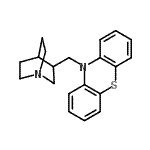 CAS#: 147780-50-5， 10-(1-Azabicyclo[2.2.2]Oct-3-Ylmethyl)-10H-Phenothiazine