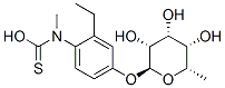CAS#: 147821-49-6， O-Ethyl [[4-(3,4,5-Trihydroxy-6-Methyloxan-2-Yl)Oxyphenyl]Methylamino]Methanethioate