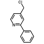 CAS#: 147937-35-7， 4-(Chloromethyl)-2-Phenyl-Pyridine