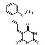 CAS#: 148119-36-2， 5-[(2E)-3-(2-Methoxyphenyl)-2-Propen-1-Ylidene]-2,4,6(1H,3H,5H)-Pyrimidinetrione