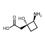 CAS#: 148219-08-3， [(1R,2S)-2-Amino-1-Hydroxycyclobutyl]Acetic Acid
