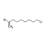 structure of CAS# 148252-45-3, 2-Bromo-9-Chloro-1-Nonene;2-bromo-9-chloro-1-nonene;2-Bromo-9-chloronon-1-ene 97%
