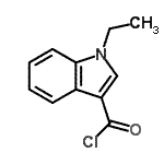 CAS#: 148317-27-5， 1-Ethyl-1H-Indole-3-Carbonyl Chloride