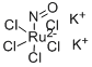 structure of CAS# 14854-54-7, Potassium Pentachloronitrosylruthenate(II);Dipotassium;Nitridooxonium;Ruthenium(+2) Cation;Pentachloride;Dipotassium;Nitrilooxonium;Ruthenium(+2) Cation;Pentachloride