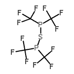 CAS#: 1486-20-0， Tetrakis(Trifluoromethyl)Diphosphathiane