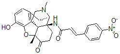 CAS#: 148717-84-4， N-((5alpha)-4,5-Epoxy-3-Hydroxy-5,17-Dimethyl-6-Oxomorphinan-14-Yl)-3-(4-Nitrophenyl)-2-Propenamide