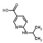 CAS#: 148741-64-4， 2-(Isopropylamino)-5-Pyrimidinecarboxylic Acid