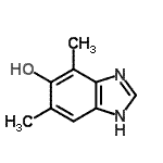 CAS#: 148832-44-4， 4,6-Dimethyl-1H-Benzimidazol-5-Ol