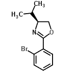 CAS#: 148836-24-2， (4S)-2-(2-Bromophenyl)-4-Isopropyl-4,5-Dihydro-1,3-Oxazole
