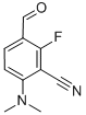 结构式 CAS# 148901-53-5, 6-(二甲基氨基)-2-氟-3-甲酰基-苯甲腈