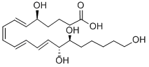 CAS#: 148942-81-8， (5S,6E,8Z,10E,12E,14R,15S)-5,14,15,20-Tetrahydroxyicosa-6,8,10,12-Tetraenoic Acid