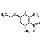 CAS#: 149049-87-6， (4R,6R)-6-Ethoxy-4-Methyl-3-Nitro-1,4,5,6-Tetrahydro-2-Pyridinamine