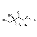 CAS#: 149099-00-3， (2S)-2,3-Dihydroxy-N-Methoxy-N,2-Dimethylpropanamide