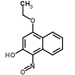 CAS#: 149140-03-4， 4-Ethoxy-1-Nitroso-2-Naphthol