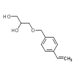 CAS#: 149305-62-4， 3-[(4-Vinylphenyl)Methoxy]Propane-1,2-Diol