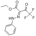 结构式 CAS# 1494-98-0, 4,4,4-三氟-3-氧代-2-(苯基亚肼基)丁酸乙酯