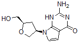 CAS#: 149519-40-4， 2-Amino-7-[(3R,5R)-5-(Hydroxymethyl)Oxolan-3-Yl]-1H-Pyrrolo[3,2-e]Pyrimidin-4-One