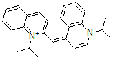 CAS#: 149578-82-5， (2E)-1-Propan-2-Yl-2-[(1-Propan-2-Ylquinolin-1-Ium-4-Yl)Methylidene]Quinoline