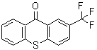 结构式 CAS# 1496-15-7, 2-(三氟甲基)-9H-噻吨-9-酮