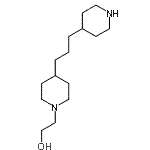 CAS#: 14967-24-9， 2-{4-[3-(4-Piperidinyl)Propyl]-1-Piperidinyl}Ethanol