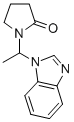 CAS#: 149775-62-2， 1-[1-(Benzimidazol-1-Yl)Ethyl]Pyrrolidin-2-One