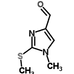 CAS#: 149806-15-5， 1-Methyl-2-Methylsulfanyl-Imidazole-4-Carbaldehyde