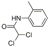 structure of CAS# 14985-83-2, 2,2-Dichloro-N-(2-Methylphenyl)Acetamide;2,2-Dichloro-N-(2-Methylphenyl)Ethanamide;Nsc52551