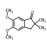 CAS 登录号：149862-32-8， 5,6-二甲氧基-2,2-二甲基-1-茚满酮