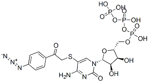 CAS#: 149891-83-8， [(2R,3S,4R,5R)-5-[4-Amino-5-[2-(4-Azidophenyl)-2-Oxoethyl]Sulfanyl-2-Oxopyrimidin-1-Yl]-3,4-Dihydroxyoxolan-2-Yl]Methyl (Hydroxy-Phosphonooxyphosphoryl) Hydrogen Phosphate