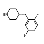 CAS#: 150019-62-8， 4-(2,5-Difluorobenzyl)Piperidine