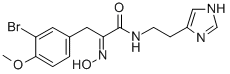 CAS#: 150036-88-7， (2E)-3-(3-Bromo-4-Methoxyphenyl)-2-Hydroxyimino-N-[2-(3H-Imidazol-4-Yl)Ethyl]Propanamide