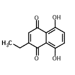 CAS#: 15012-53-0， 2-Ethyl-5,8-Dihydroxy-1,4-Naphthoquinone