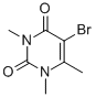 structure of CAS# 15018-59-4, 5-Bromo-1,3,6-Trimethyl-2,4(1H,3H)-Pyrimidinedione;5-Bromo-1,3,6-Trimethyl-Pyrimidine-2,4-Dione;5-Bromo-1,3,6-Trimethyl-Pyrimidine-2,4-Quinone;2,4(1H,3H)-Pyrimidinedione, 5-Bromo-1,3,6-Trimethyl-
