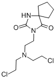 CAS#: 150380-35-1， 3-[2-[Bis(2-Chloroethyl)Amino]Ethyl]-1,3-Diazaspiro[4.4]Nonane-2,4-Dione
