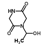 CAS#: 150490-94-1， 1-(1-Hydroxyethyl)-2,5-Piperazinedione