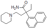 CAS#: 1505-97-1， alpha-Ethyl-alpha-(2-Piperidinoethyl)-1-Naphthaleneacetamide