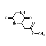 CAS#: 150502-30-0， Methyl (3,6-Dioxo-2-Piperazinyl)Acetate