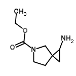CAS#: 150543-65-0， Ethyl 1-Amino-5-Azaspiro[2.4]Heptane-5-Carboxylate