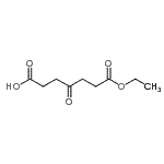 结构式 CAS# 1506-55-4, 7-乙氧基-4,7-二氧代庚酸