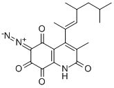 CAS#: 150693-65-5， 6-Diazonio-4-[(E)-4,6-Dimethylhept-2-En-2-Yl]-3-Methyl-2,7,8-Trioxo-1H-Quinolin-5-Olate
